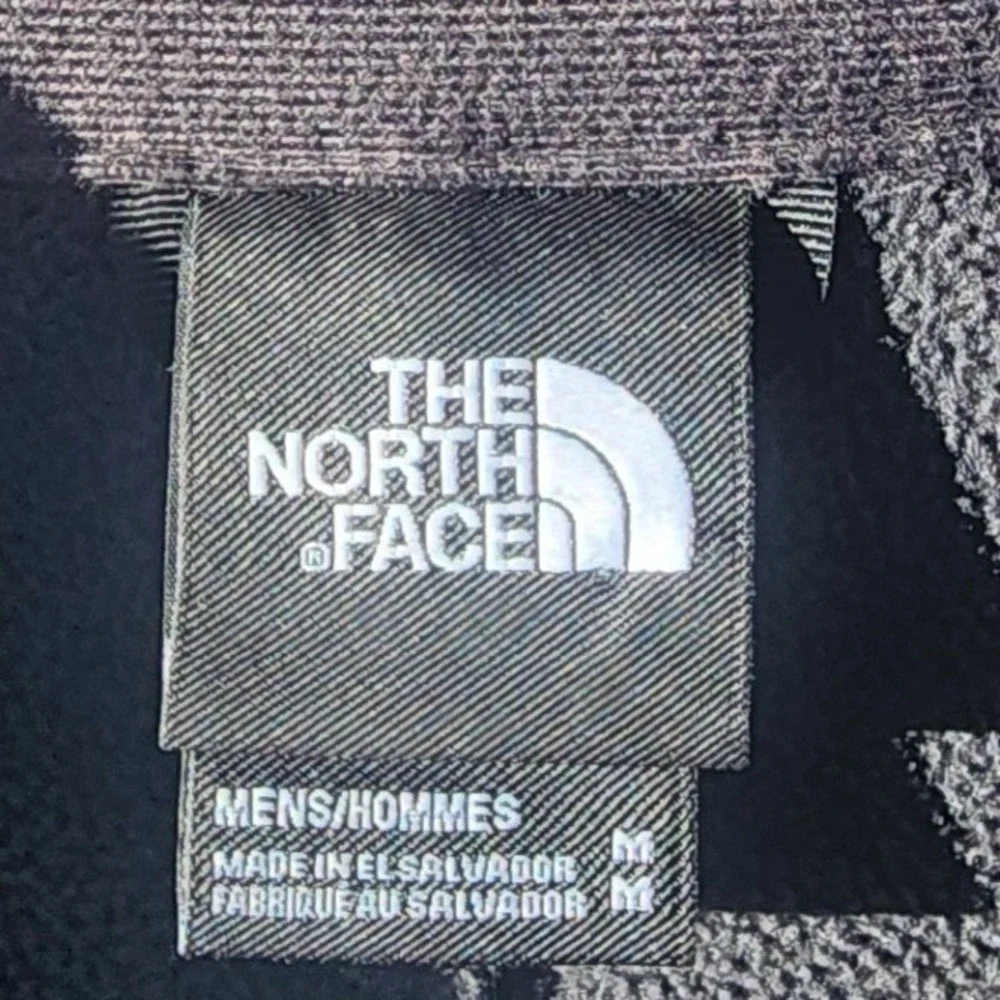 The North Face Apex Bionic Mens Grey Softshell Jacket Medium Full Zip Windproof